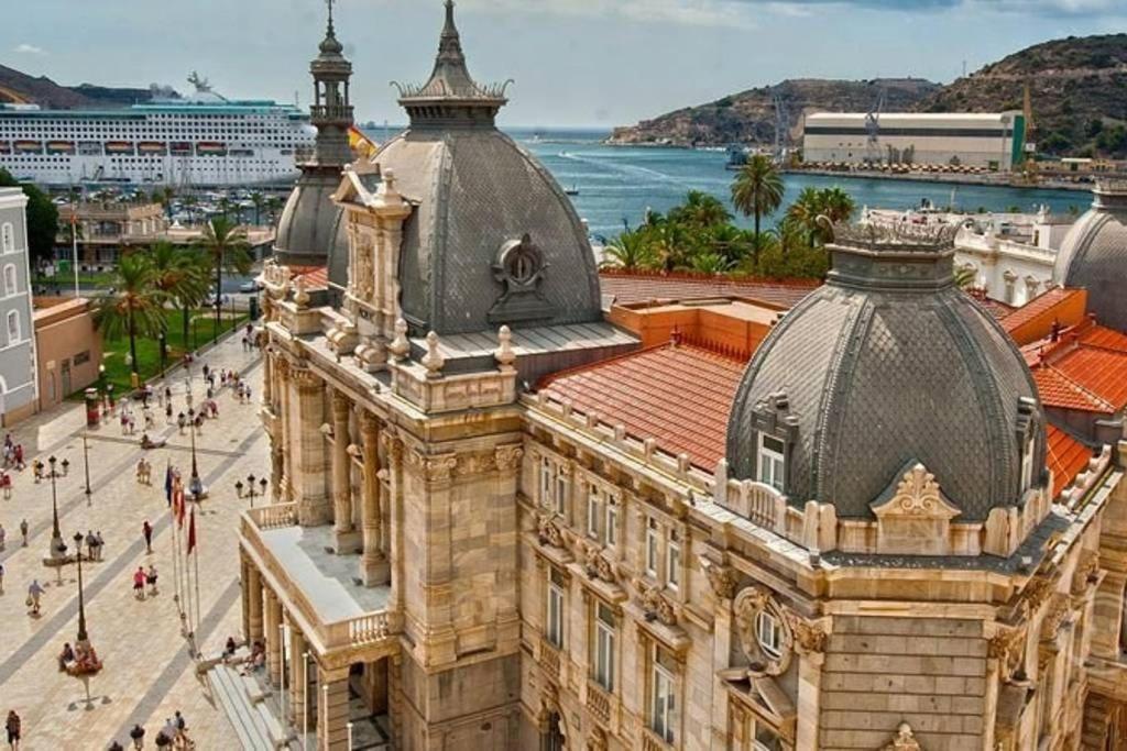 Preciosa Vivienda En En Centro De Cartagena +Wifi Lägenhet Exteriör bild